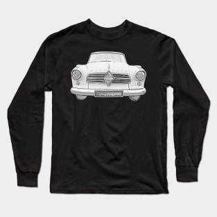 Borgward Isabella 1950s classic car Long Sleeve T-Shirt